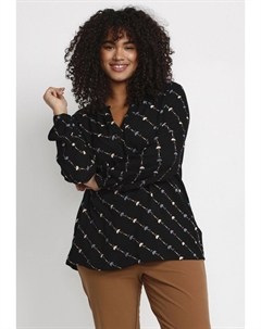 Блузка KCLENNA TILLY, blackinfinitygraphiclines Kaffe curve