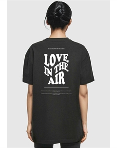 Футболка с принтом LOVE IN THE AIR, цвет black Merchcode