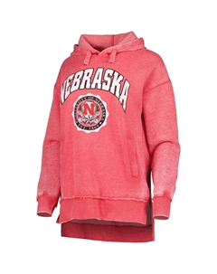 Женский пуловер с капюшоном Pressbox Scarlet Nebraska Huskers Vintage Winnie Unbranded