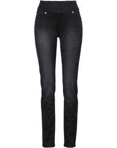 Мега-эластичные джинсы с удобным поясом, черный Bpc selection