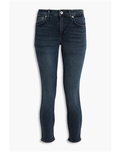 Джинсы скинни Cate со средней посадкой, синий Rag & bone