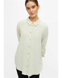 Рубашка с длинными рукавами, бежевый Object