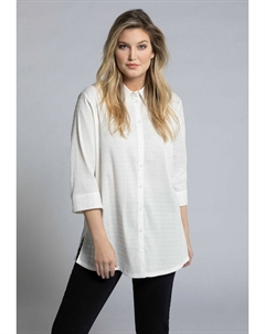 Рубашка с рукавами 3/4, белый Ulla popken