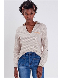 Блузка с длинным рукавом, белый Cache cache