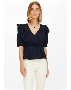 Блузка, темно-синий Jdy