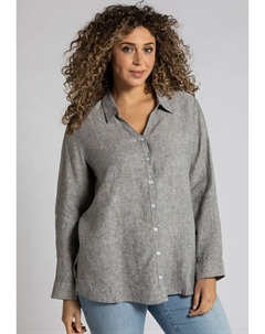 Рубашка, светло-серый Ulla popken