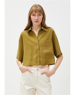 Рубашка с карманом, хаки Koton