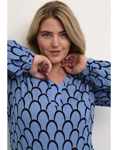 Блузка Kerry, синий/черный Kaffe curve