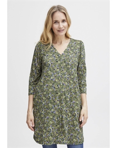 Туника с принтом, зеленый Fransa