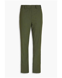 Узкие брюки из смесовой шерсти, зеленый 3.1 phillip lim