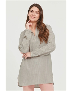 Туника с длинным рукавом, светло-серый Fransa