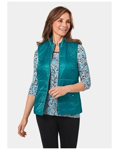 Жилет, темно-бирюзовый Goldner