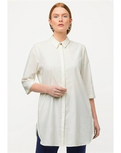 Рубашка расклешенного кроя, белый Ulla popken