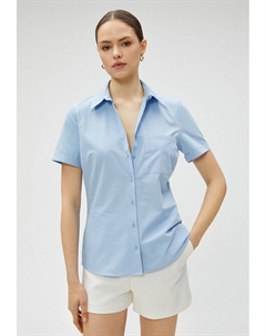 Рубашка с коротким рукавом, синий Koton