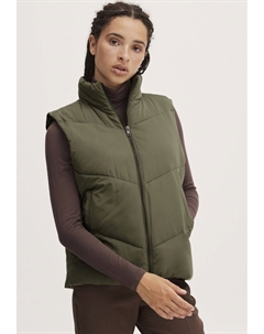 Жилет короткий, зеленый Ichi