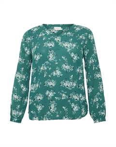 Блузка Kcami, зеленый Kaffe curve