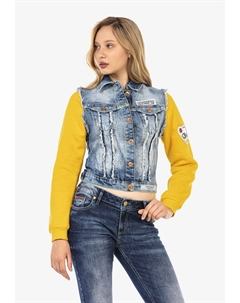 Джинсовая куртка, синий Cipo&baxx