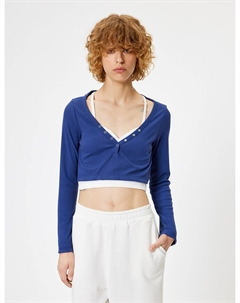 Рубашка, цвет Cobalt blue Koton