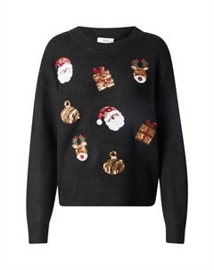 Свитер SANTA, черный Jdy