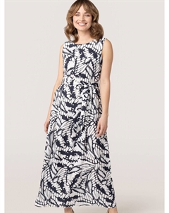 Платье, цвет Night blue/White Quiosque