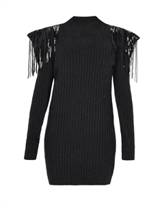 Вязаное платье, черный Faina