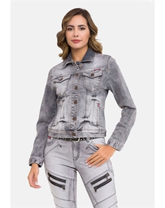 Джинсовая куртка, серый Cipo&baxx