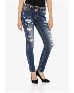 Узкие джинсы, синий Cipo&baxx