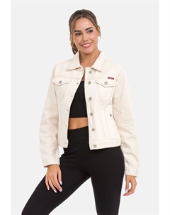 Джинсовая куртка, бежевый Cipo&baxx