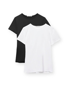 Рубашка, черный/белый Pull & bear