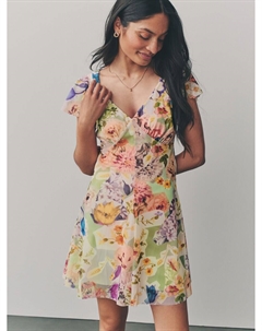 Платье, пастельный зеленый Next