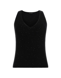 Вязаный топ, черный Guess