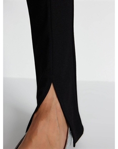 Брюки зауженного кроя, черный Trendyol