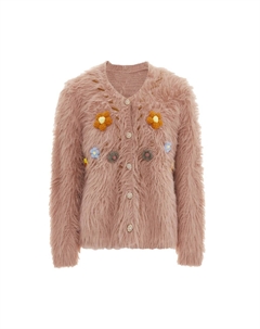 Вязаный кардиган, цвет Powder Izia