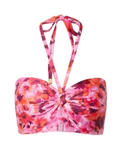 Топ-бикини-бандо Hunkemöller, цвет Raspberry/Light pink Hunkemoller