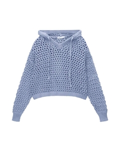 Свитер, небесно-синий Pull & bear