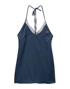 Летнее платье, морской синий Pull & bear