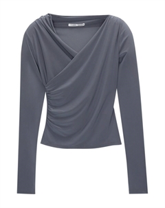 Рубашка, цвет Smoke blue Pull & bear