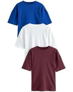 Рубашка большого размера, цвет Blue/Bordeaux/White Next