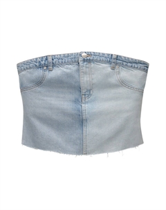 Топ, светло-синий Pull & bear