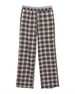 Широкие брюки, темно-синий Pull & bear