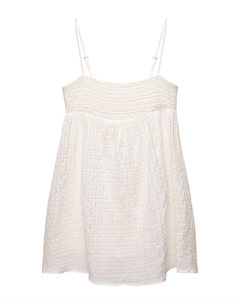 Платье, белый Pull & bear