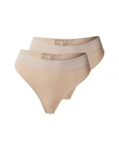 Стринги ONLVICKY, светло-бежевый Only