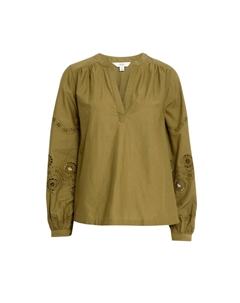 Блузка, зеленый Marks & spencer