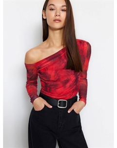 Рубашка, цвет Red/Wine red Trendyol