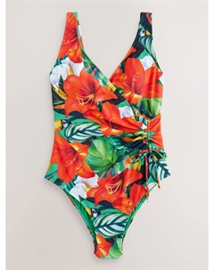 Купальник без косточек, цвет Cobalt blue/Orange red Next