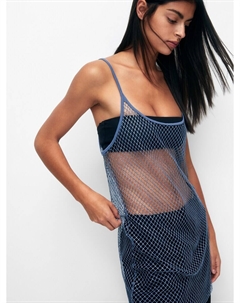Пляжное платье, темно-синий Pull & bear