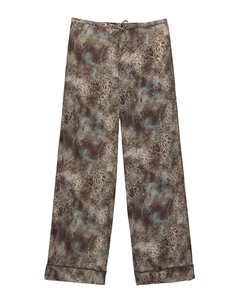 Обычные брюки, цвет Brown/Dark brown Pull & bear