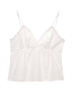 Топ, белый Pull & bear