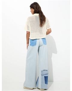 Блузка, бежевый Pull & bear