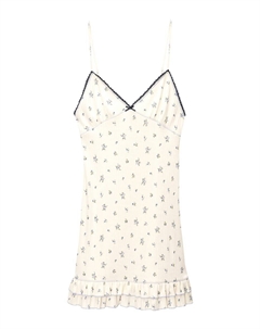 Летнее платье, экрю Pull & bear